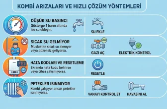 Kombi Arızaları ve Hızlı Çözüm Yöntemleri